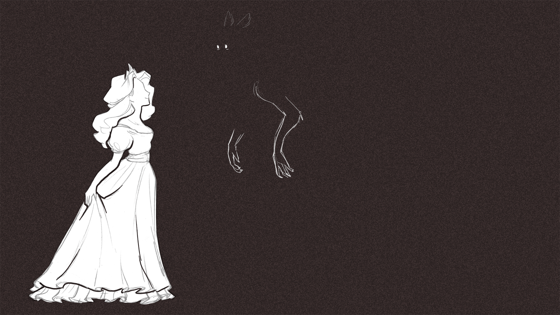 princess, the hero, and the damsel (slay the princess) drawn by abby_howard