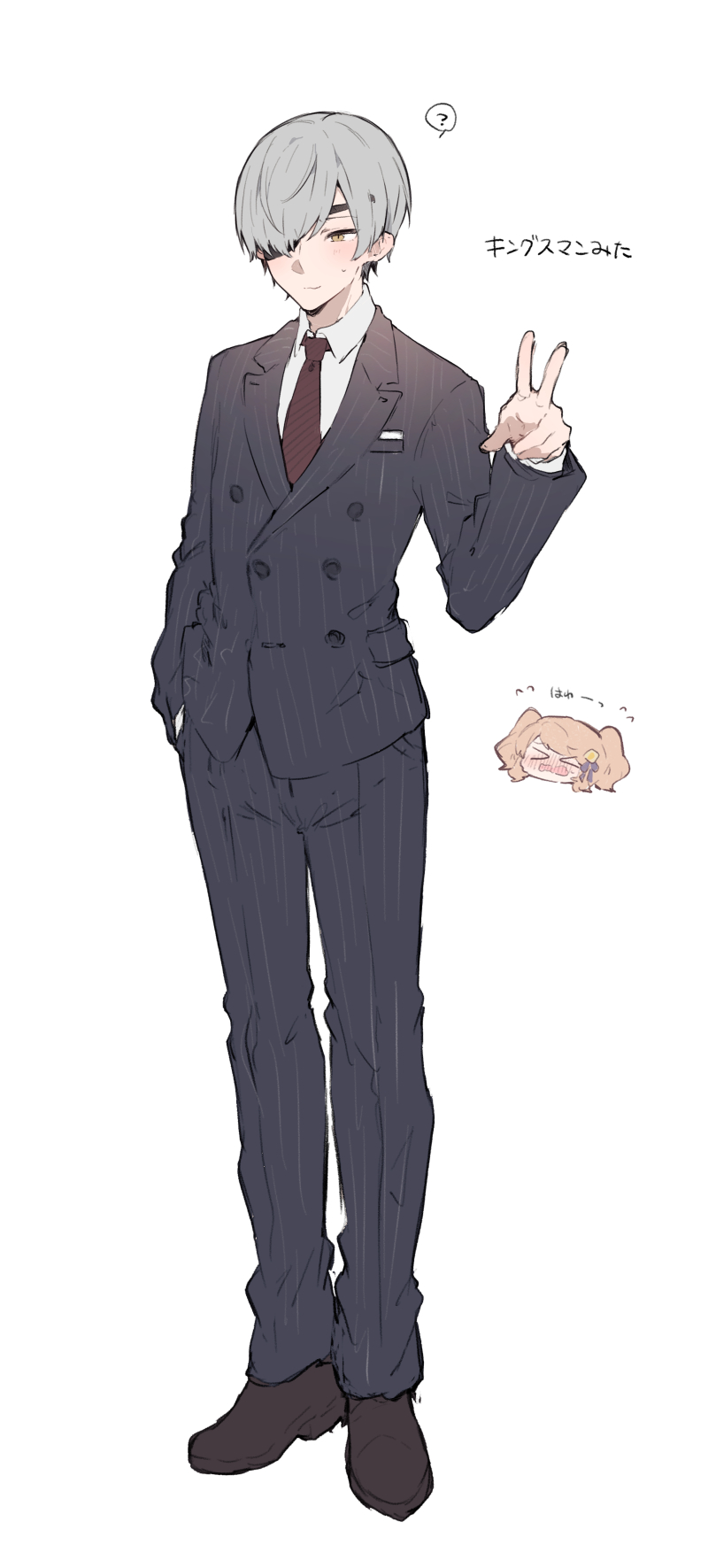 tino ashberry and loic valentz (original) drawn by ikeuchi_tanuma