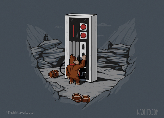 donkey kong (donkey kong and 1 more) drawn by nacho_diaz