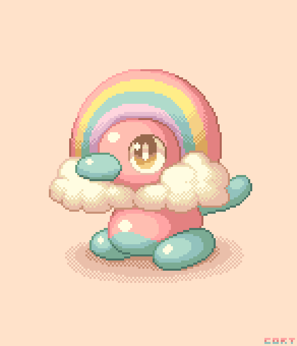 porygon2 (pokemon) drawn by cortoony