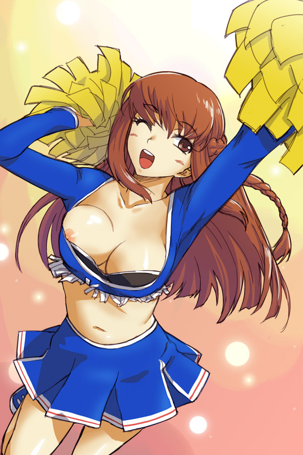amemiya sayaka (osu! tatakae! ouendan) drawn by michael_f91