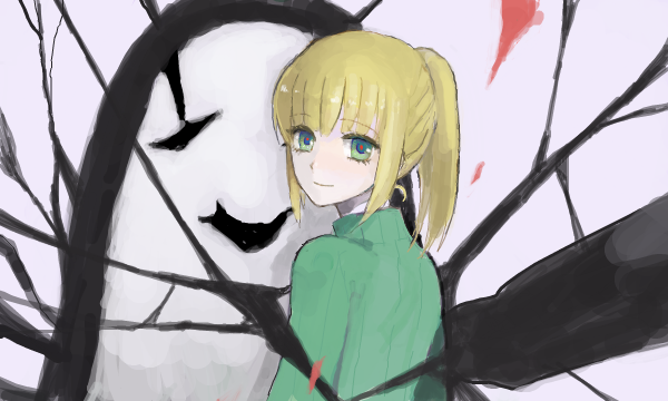 poniko and uboa (yume nikki) drawn by yurari_(co10rs)