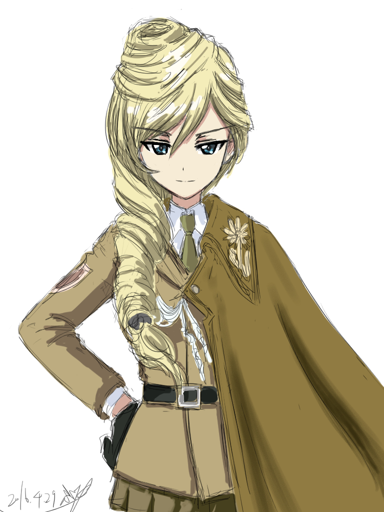 jajka (girls und panzer and 1 more) drawn by bukkuri