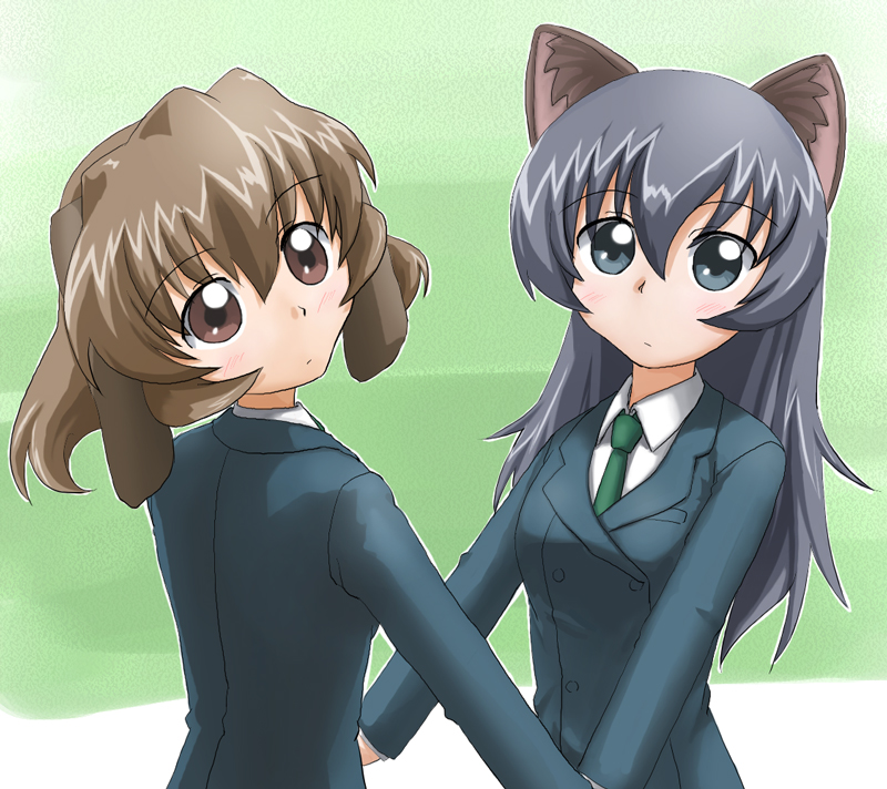 tanabe ryou and himuro fuu (sketchbook full colors) drawn by tanada-bon