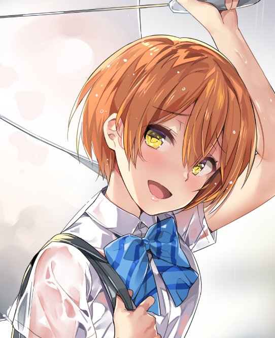 hoshizora rin (love live! and 1 more) drawn by yuran