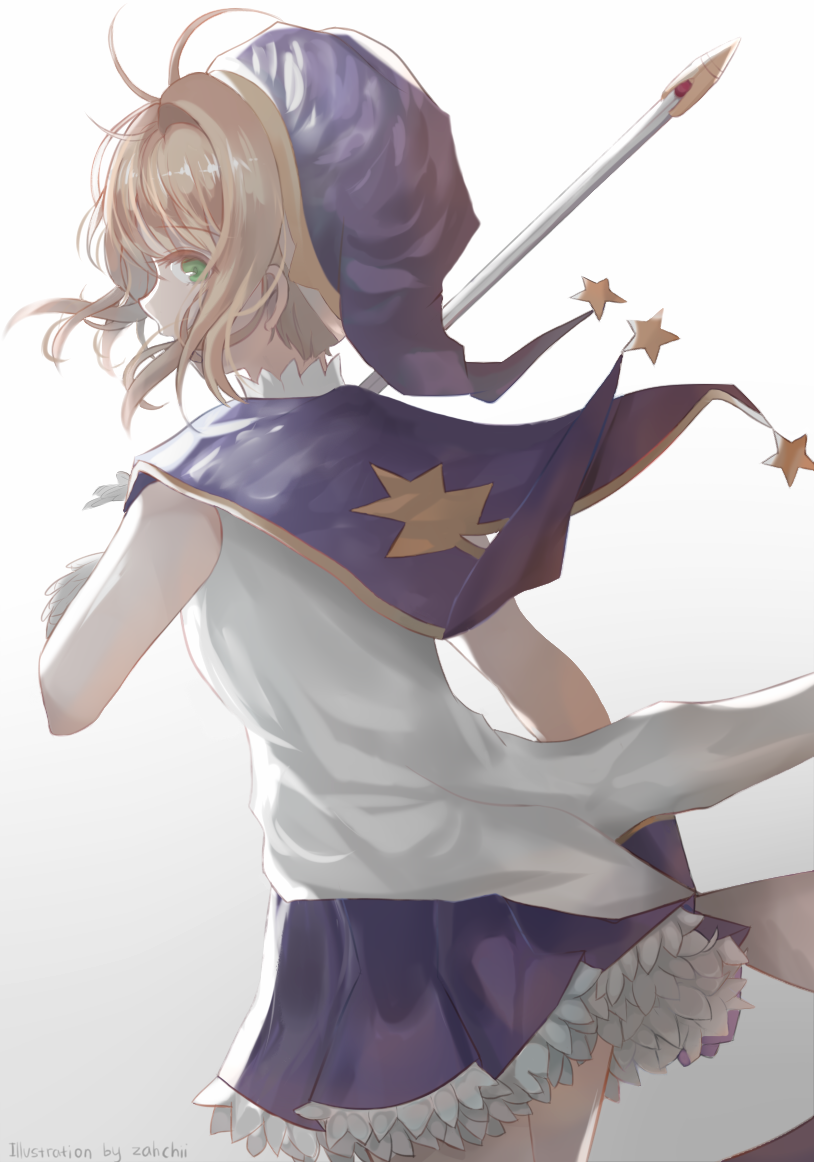 kinomoto sakura (cardcaptor sakura) drawn by zahchii_(airiakasaki)