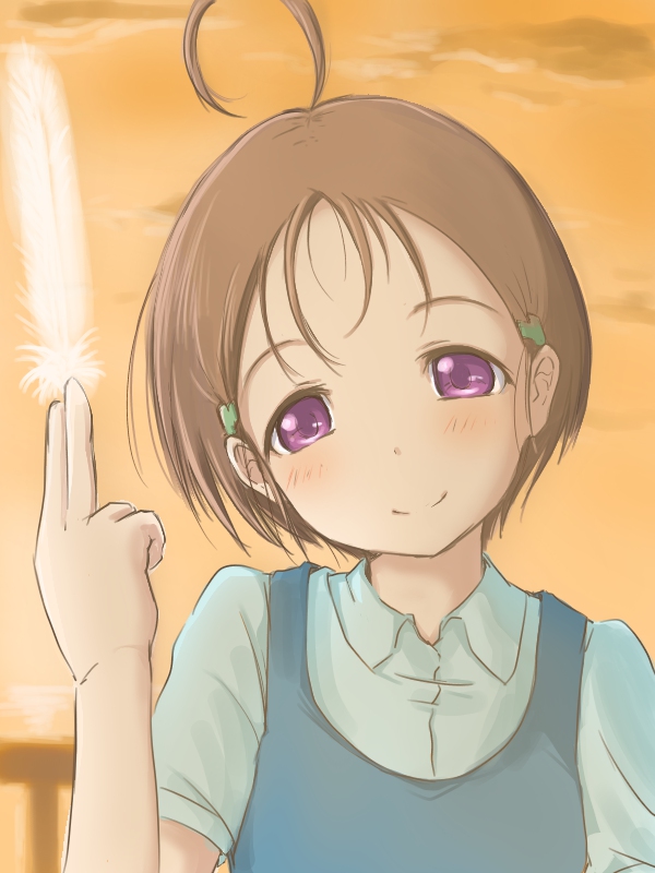 takami chika's mother (love live! and 1 more) drawn by tsurupeta_(pikapika45)