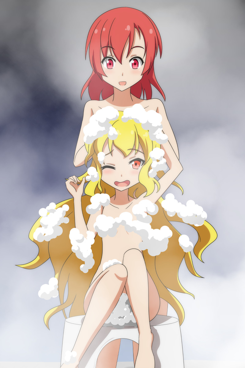 clownpiece and hecatia lapislazuli (touhou) drawn by cato_(monocatienus)