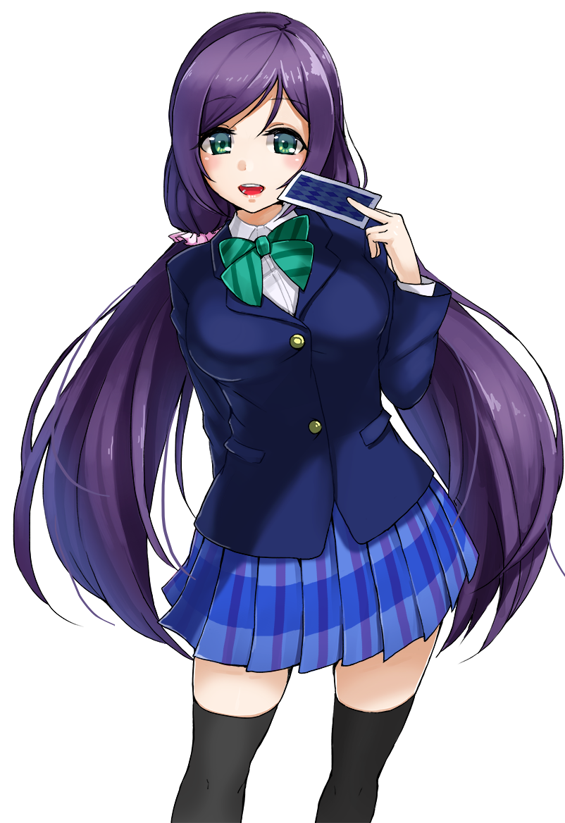 tojo nozomi (love live! and 1 more) drawn by seramikku
