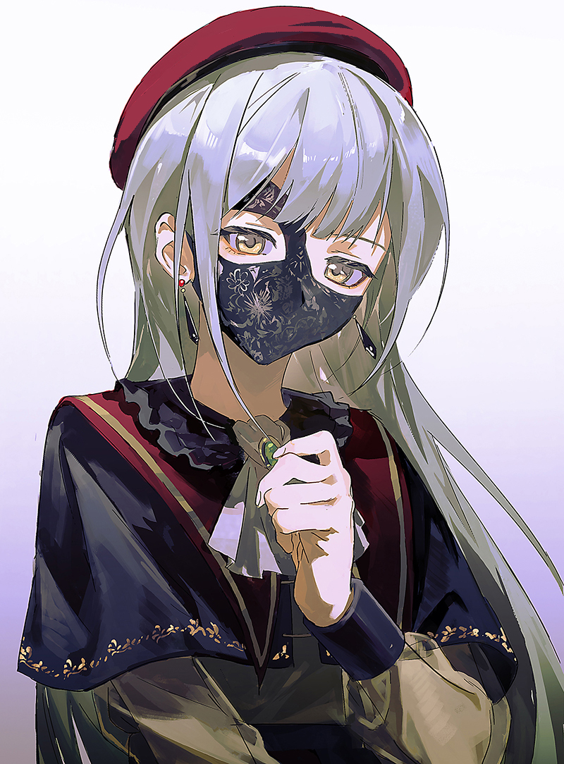 wakaba mutsumi and mortis (bang dream! and 1 more) drawn by mo_(ine_mao)