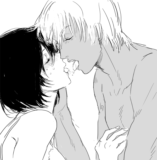 zap renfro and chain sumeragi (kekkai sensen) drawn by warami