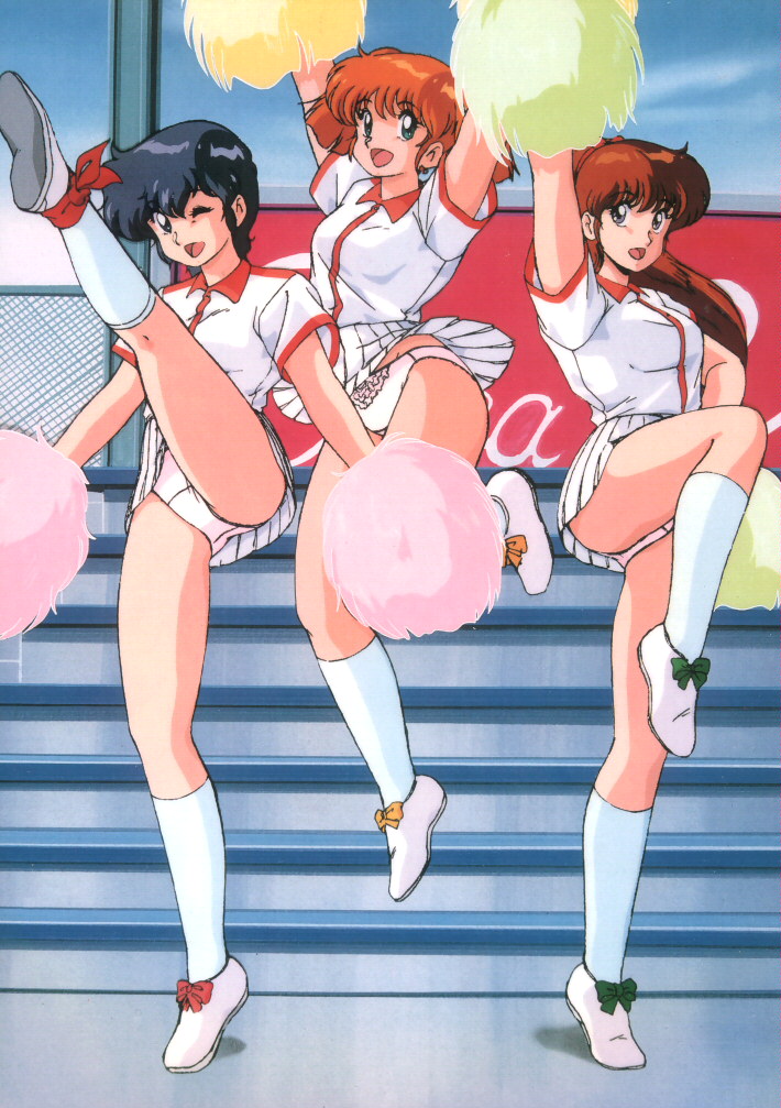 sakurai tomo, emoto miki, and shima erika (midnight anime lemon angel) drawn by yamauchi_shigeyasu