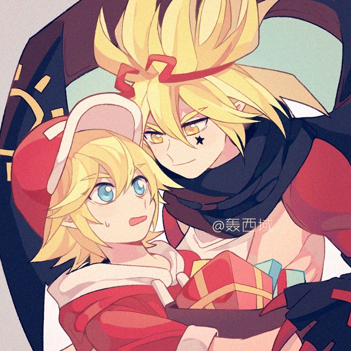 king and godrose (aotu world) drawn by xi_yuu