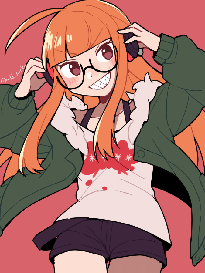 sakura futaba (persona and 1 more) drawn by do_m_kaeru