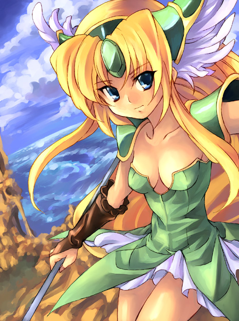riesz (seiken densetsu and 1 more) drawn by kouno_hikaru