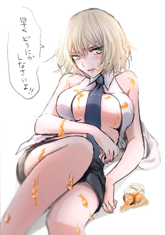 jeanne d'arc alter and jeanne d'arc (fate and 1 more) drawn by omizu_(omz)