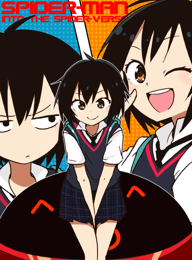 peni parker and sp//dr (marvel and 3 more) drawn by kidachi