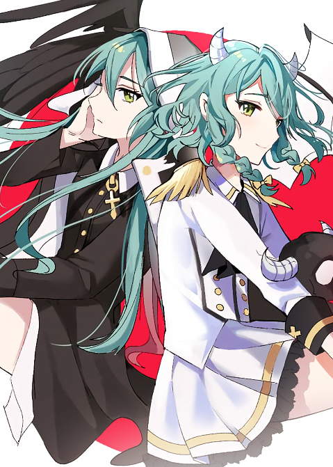 hikawa sayo and hikawa hina (bang dream!) drawn by kongya