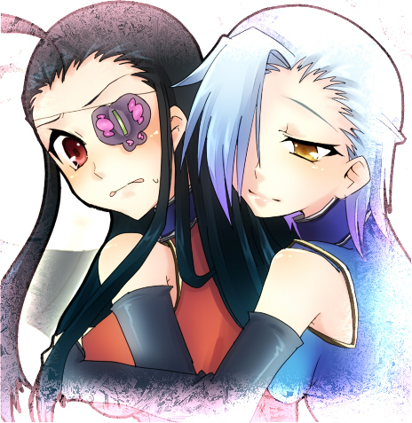 kakouton and kakouen (koihime musou) drawn by nochita_shin
