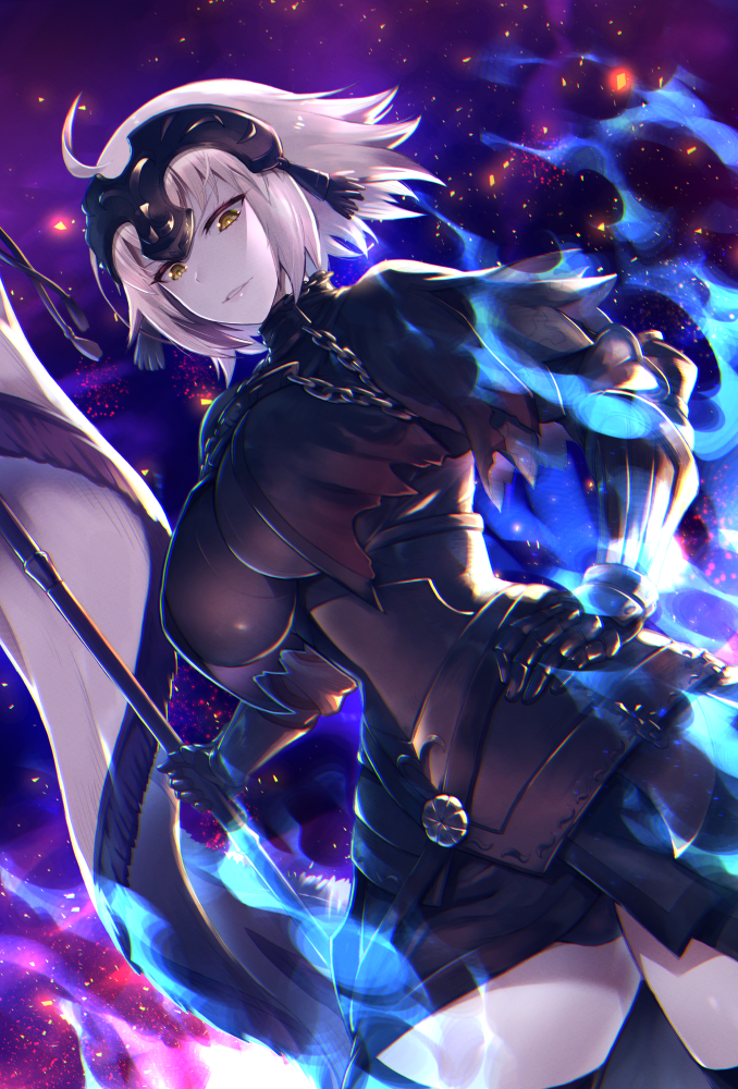 jeanne d'arc alter (fate and 1 more) drawn by matsumoto_tomoyohi