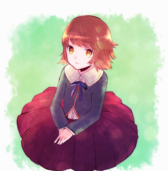 fujisaki chihiro (danganronpa and 1 more) drawn by momonkii