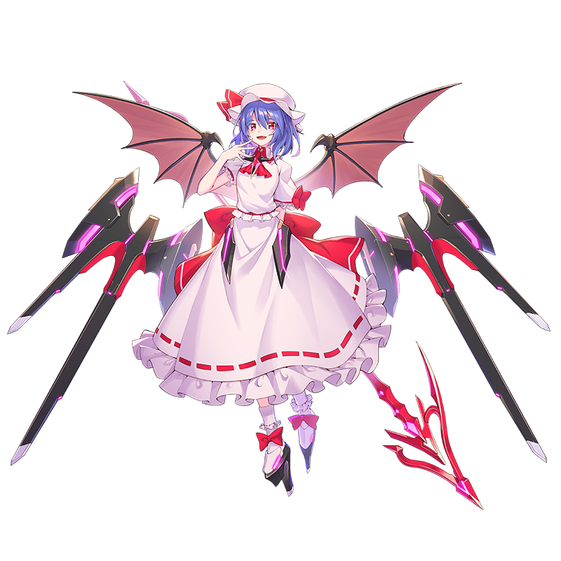 remilia scarlet (touhou and 1 more) drawn by takamine_nadare