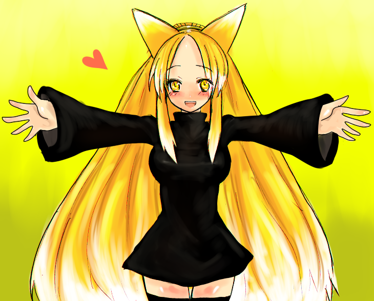 nine-tails-san (original) drawn by han_(jackpot)