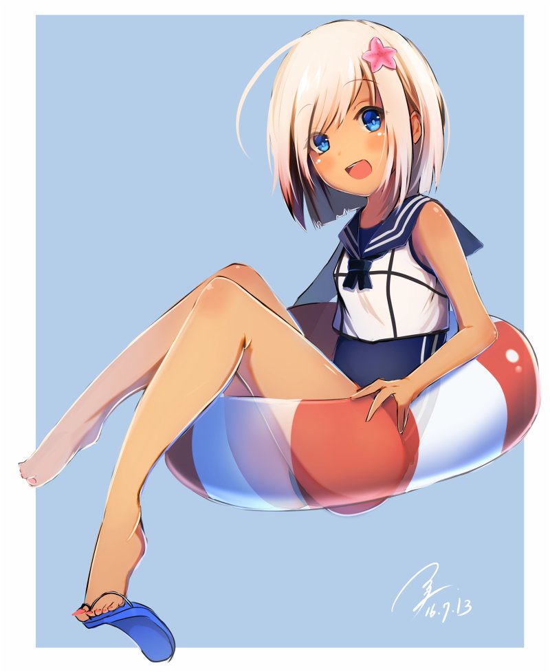 ro-500 (kantai collection) drawn by koruta_(nekoimo)