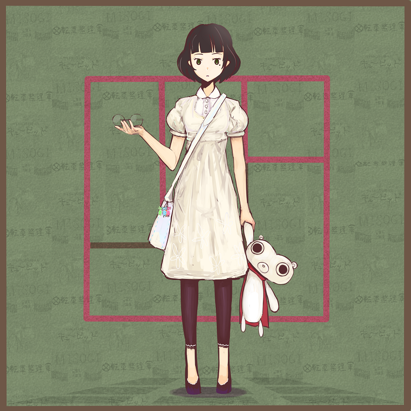 akashi and mochiguman (yojouhan shinwa taikei) drawn by ameya_shioichi