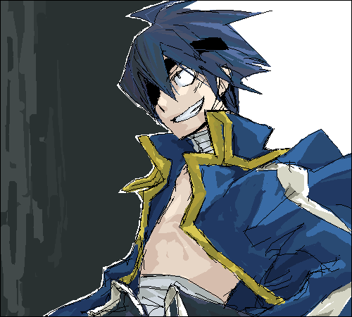simon and garlock simon (tengen toppa gurren lagann) drawn by mudo_(saji)