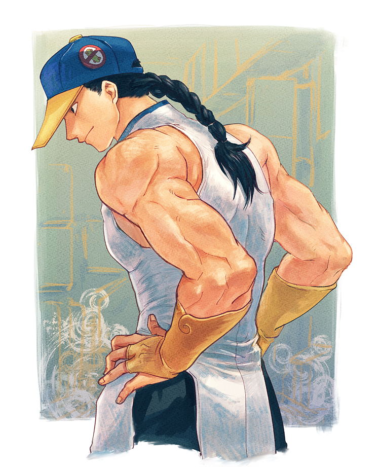 yun lee (street fighter and 1 more) drawn by yuza