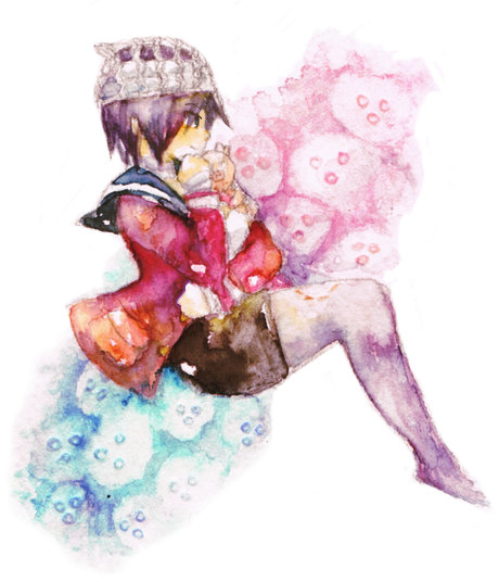 sai (fragile: sayonara tsuki no haikyo) drawn by hashino_ami