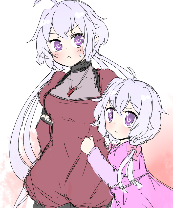 yukine chris (senki zesshou symphogear) drawn by hekikuu_(kanaderuyume)