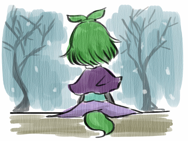 adagumo no saragimaru (len'en and 1 more) drawn by cileuhsa
