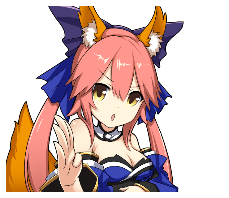 tamamo and tamamo no mae (fate and 1 more) drawn by rhy1356