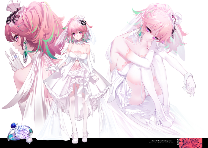 takanashi kiara (hololive and 1 more) drawn by yaguo