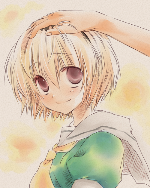 houjou satoko (higurashi no naku koro ni) drawn by kokono_coco