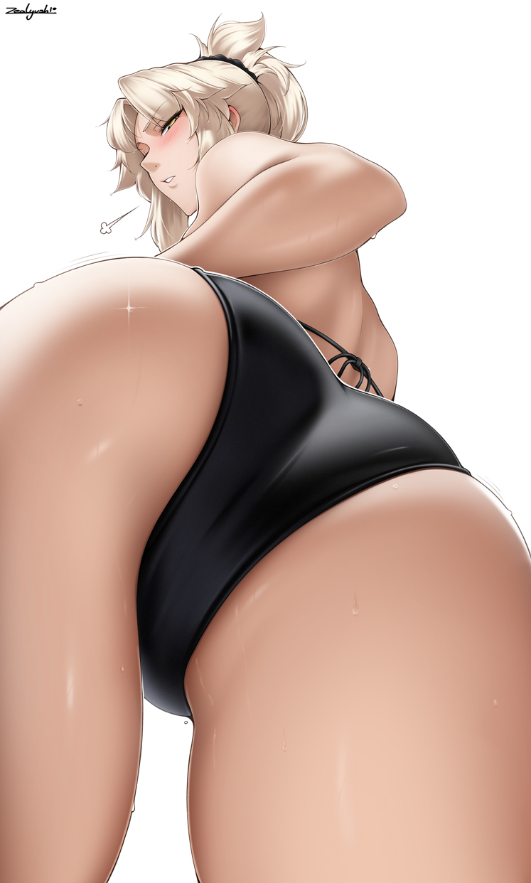 mordred (fate and 1 more) drawn by zealyush