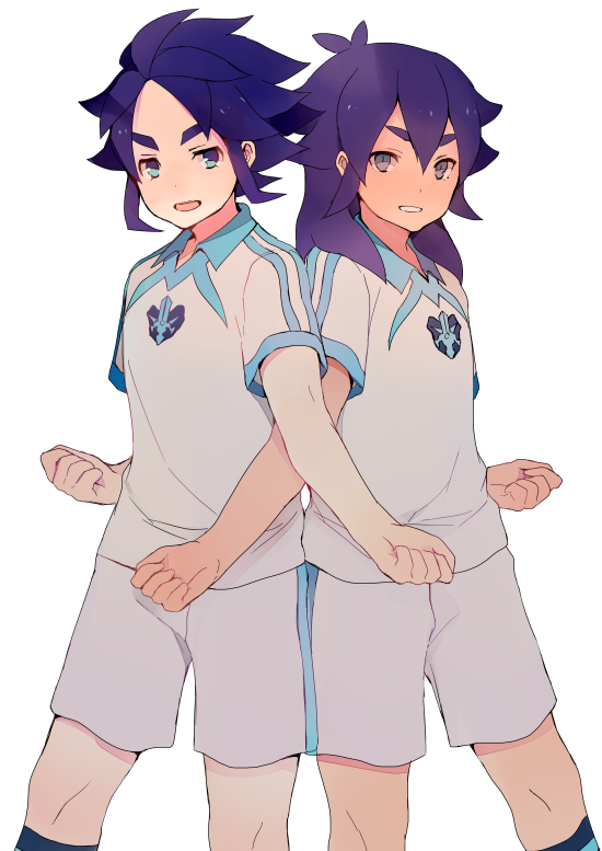 kishibe taiga and yukimura hyouga (inazuma eleven and 1 more) drawn by tokio_neo