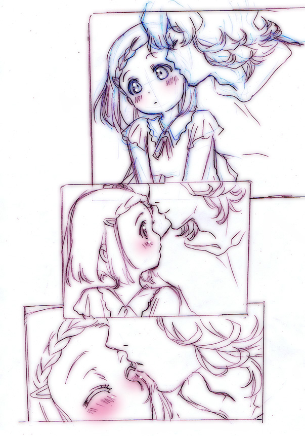 barnaby brooks jr. and kaburagi kaede (tiger & bunny) drawn by nishida_asako