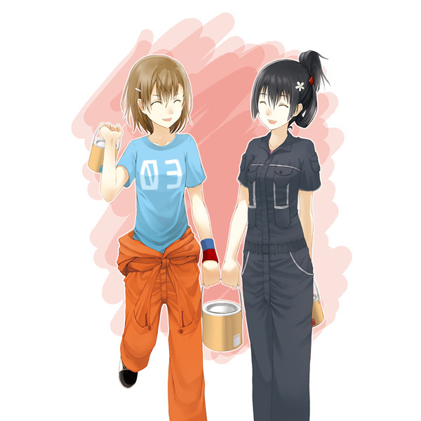 misaka mikoto and saten ruiko (toaru majutsu no index and 1 more)