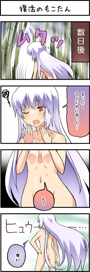 fujiwara no mokou (touhou) drawn by boshi_(a-ieba)