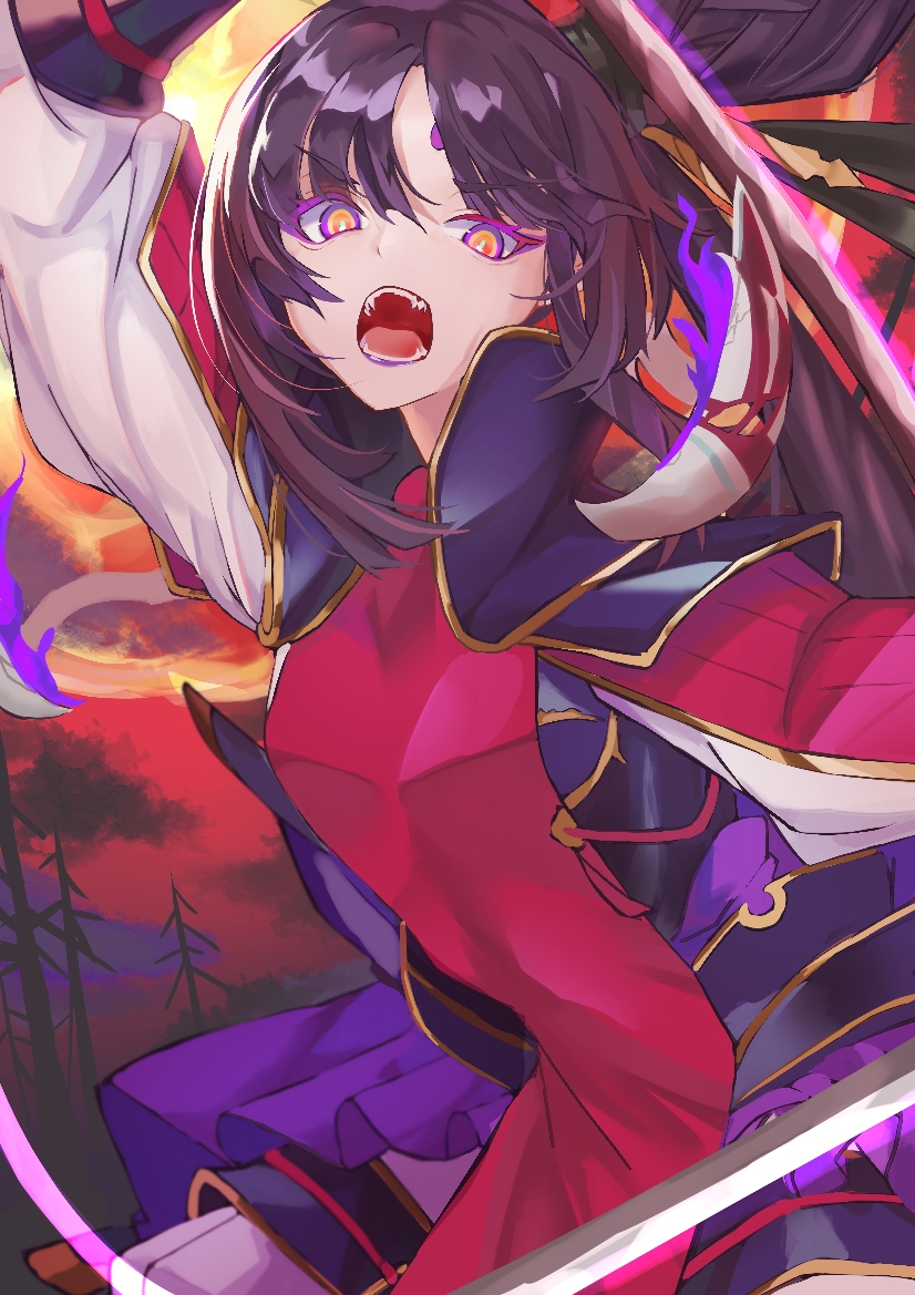 ushiwakamaru and taira no kagekiyo (fate and 1 more) drawn by nari_(bikkii)