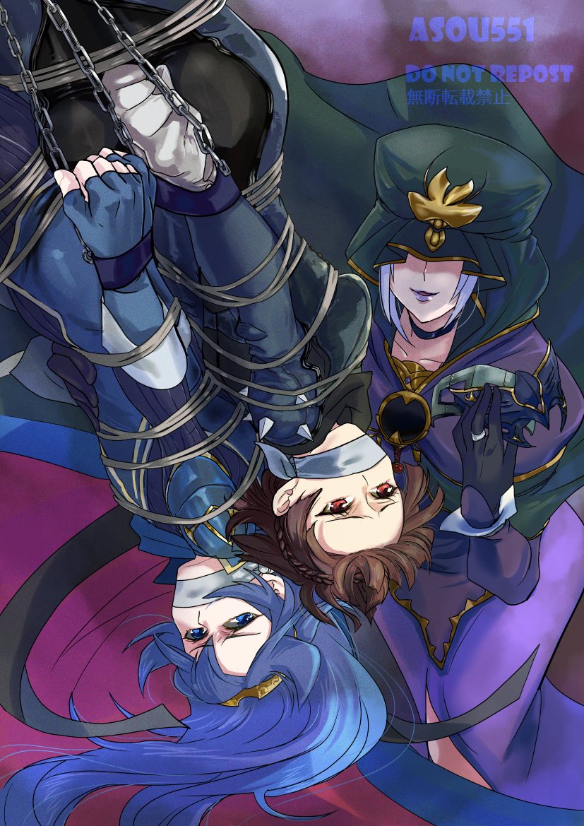 lucina, niijima makoto, medea, and queen (fate and 5 more) drawn by goichi_(asou551)
