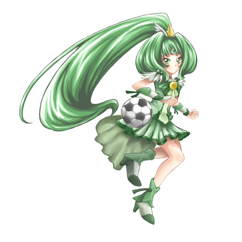 midorikawa nao and cure march (precure and 1 more) drawn by hyuu_(sing-dog)