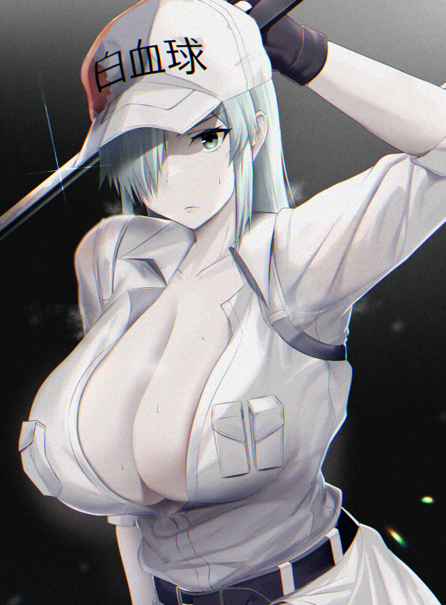 white blood cell and u-1196 (hataraku saibou and 1 more) drawn by tsukunendo