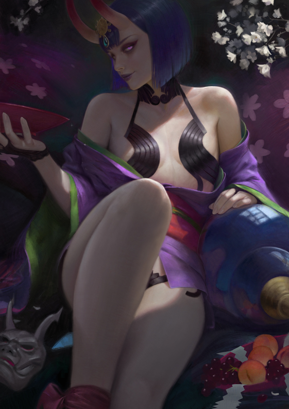 shuten douji (fate and 1 more) drawn by warmics