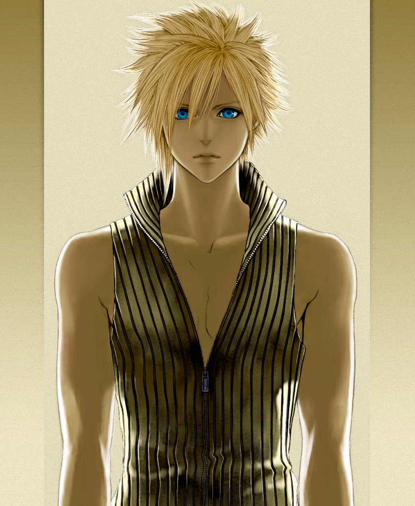 cloud strife (final fantasy and 1 more) drawn by cs-zero