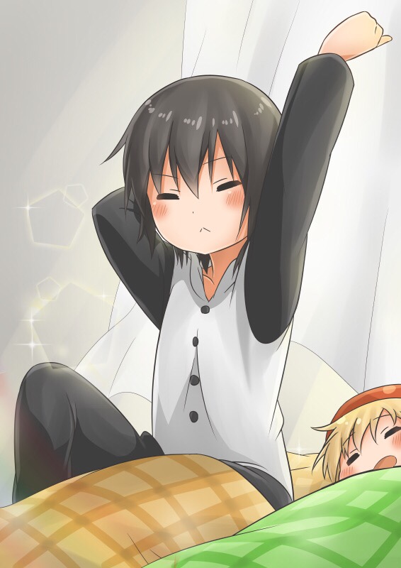 toshinou kyouko and funami yui (yuruyuri) drawn by dokka_no_kuni_no_kokuou