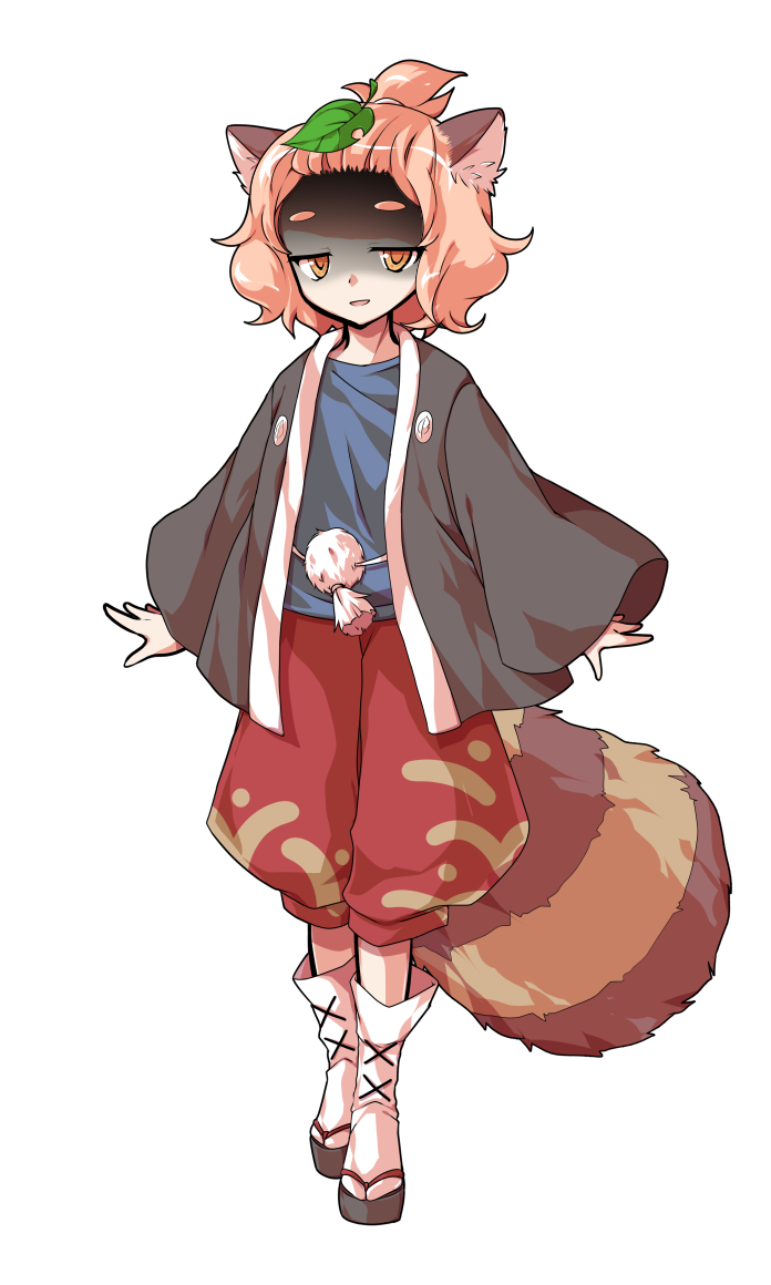 tanuki mob and topknot tanuki (touhou) drawn by dairi